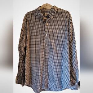 Dockers button down long sleeve shirt size large